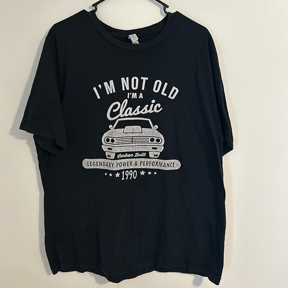 I’m Not Old I’m Classic Graphic car black T-shirt. XXL - Picture 1 of 4